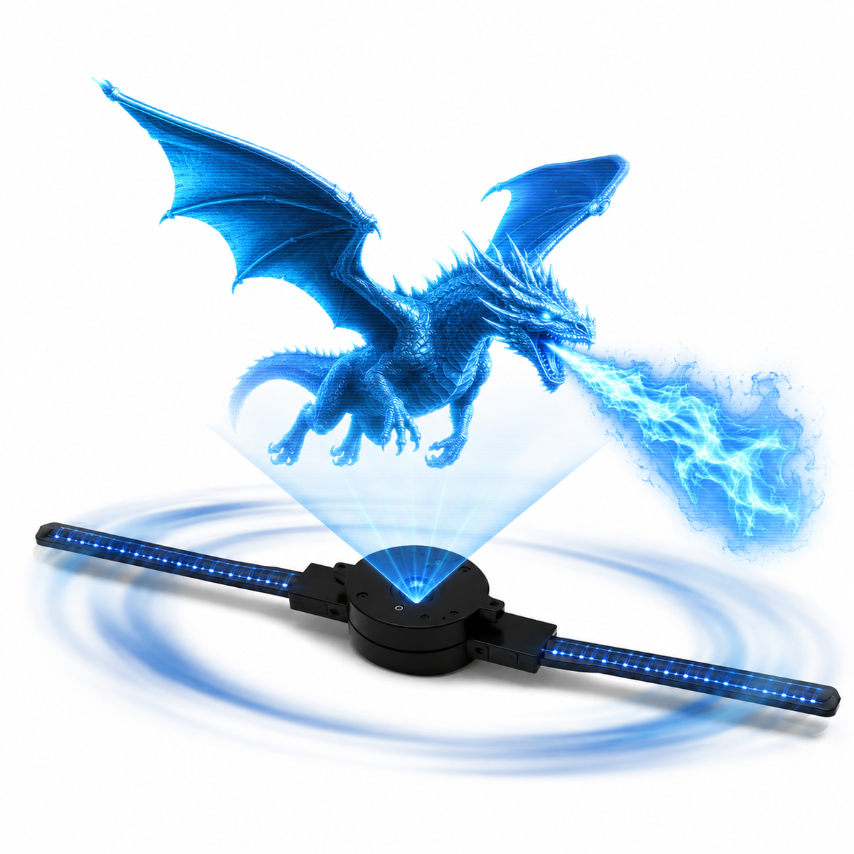 LeviaGlow™ Floating Hologram Fan — image 1
